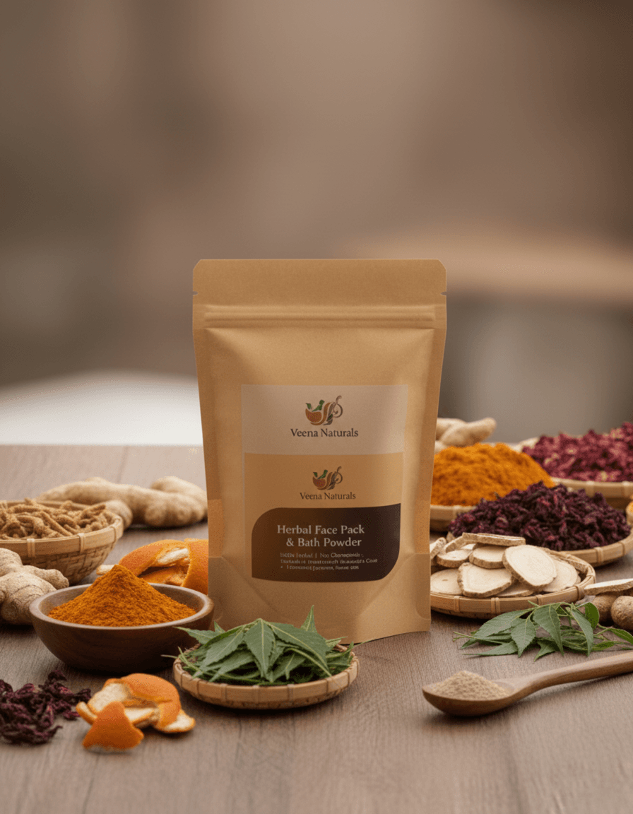 Face Pack & Bath Powder